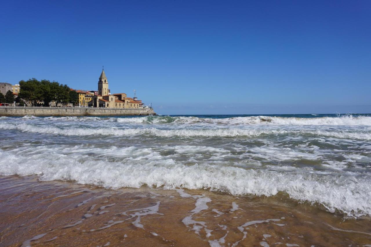 Apartamento Centrico Y Proximo A La Playa Lejlighed Gijón Eksteriør billede